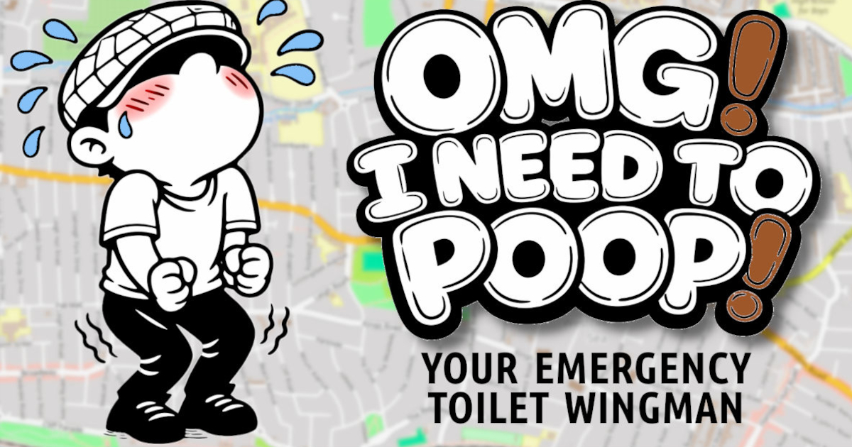 OMG! I Need To Poop! toilet finder